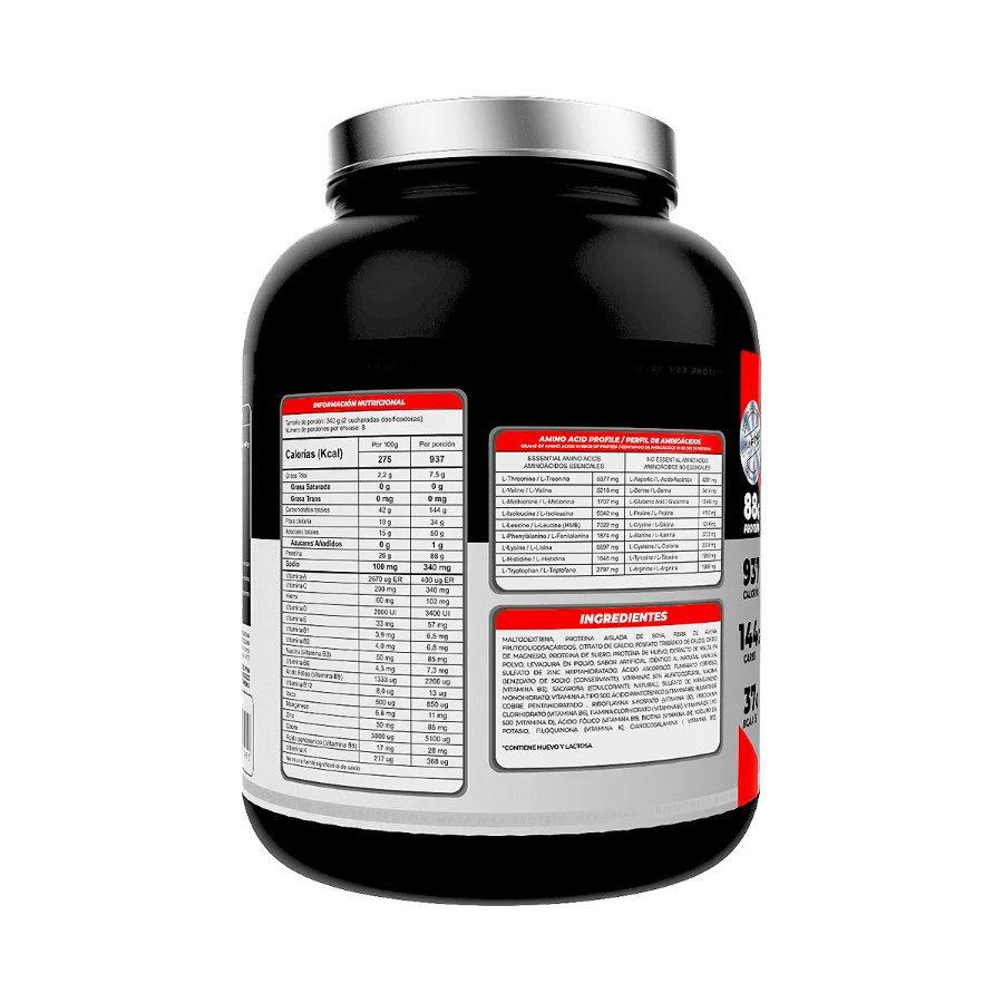 Proteina Mega Max Gainer De 6 Libras 2