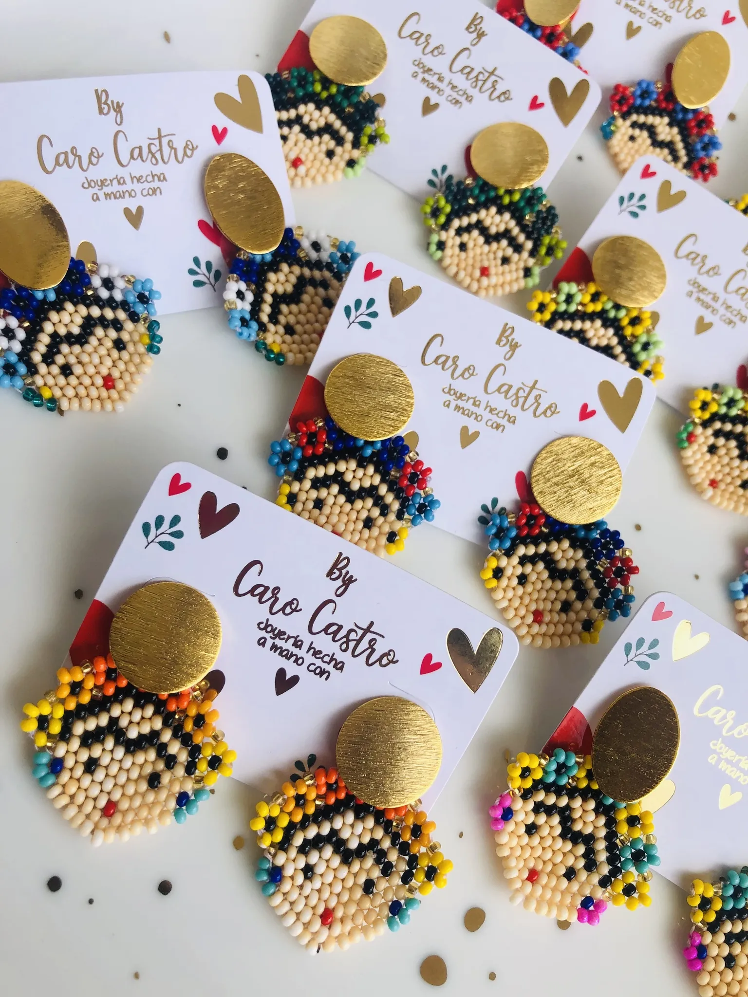 Aretes Frida Multicolor 2