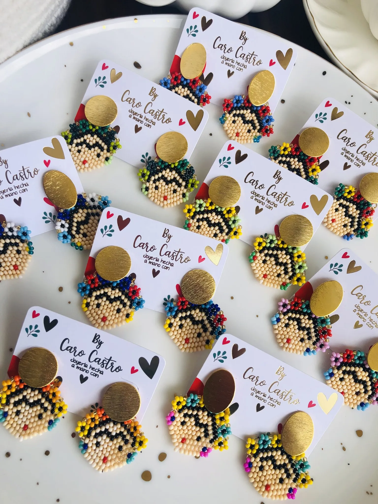 Aretes Frida Multicolor 3