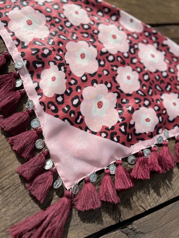 Pañoleta Red Wine Bordada 4