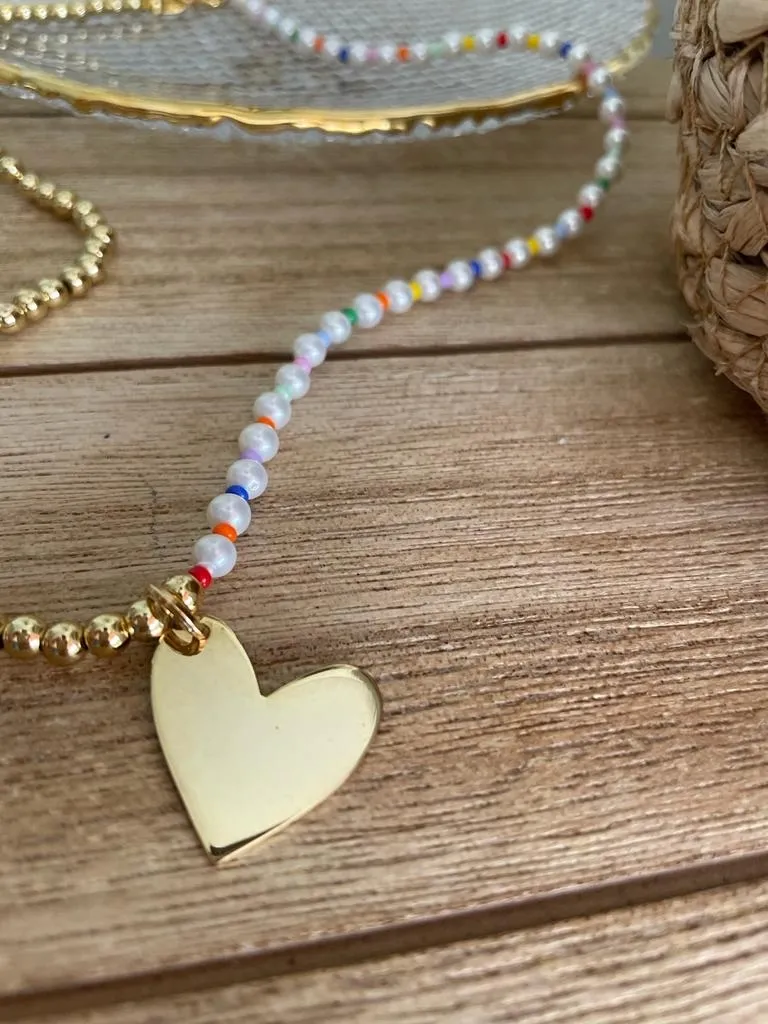 Collar Miti Miti con Corazón