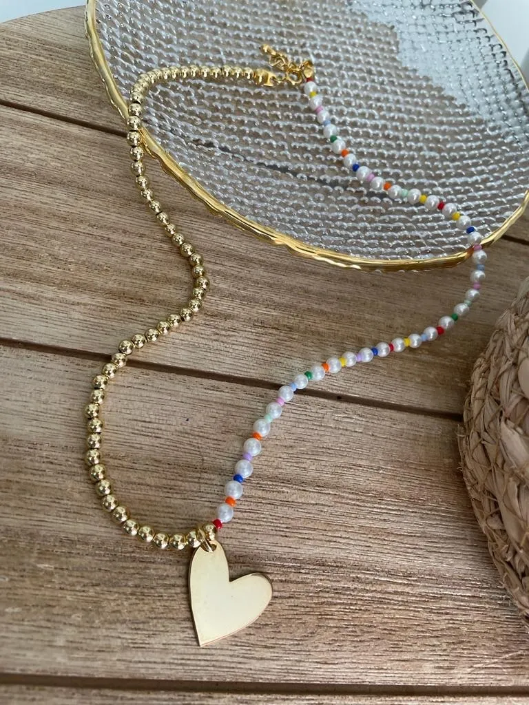 Collar Miti Miti con Corazón 3