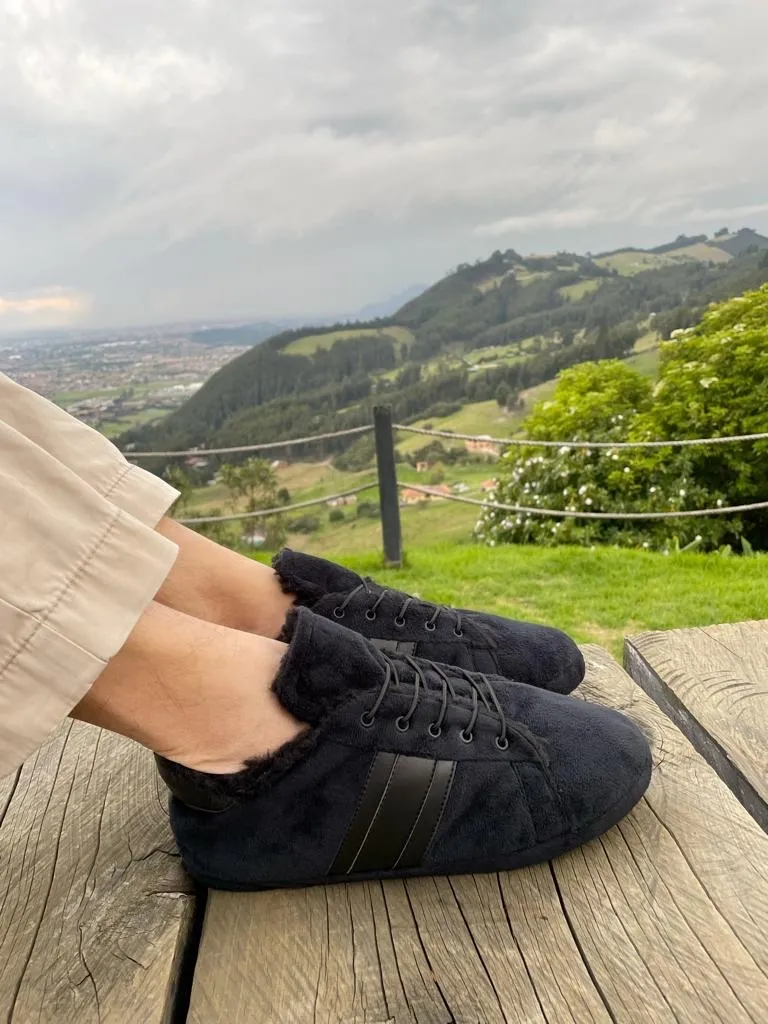 Babuchas Tennis Negras 2