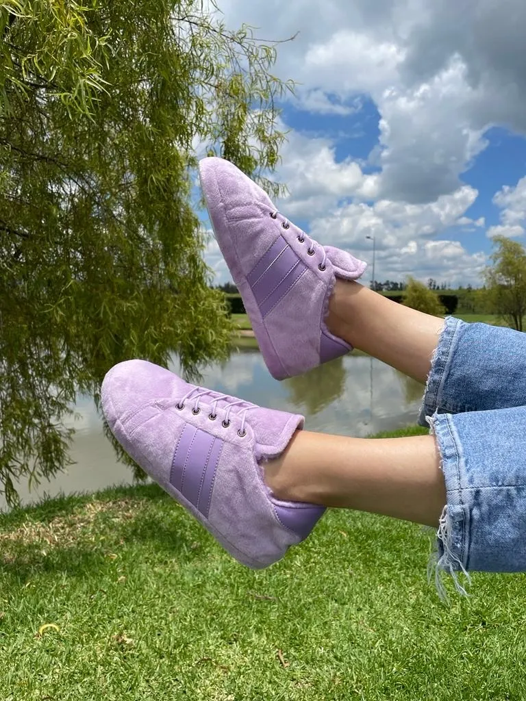 Babuchas Tennis Lila 2