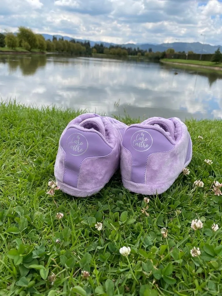 Babuchas Tennis Lila 3