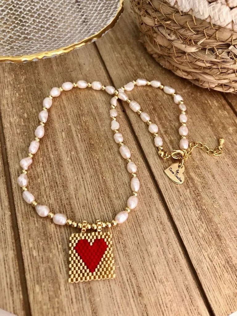 Collar Amor con Corazón