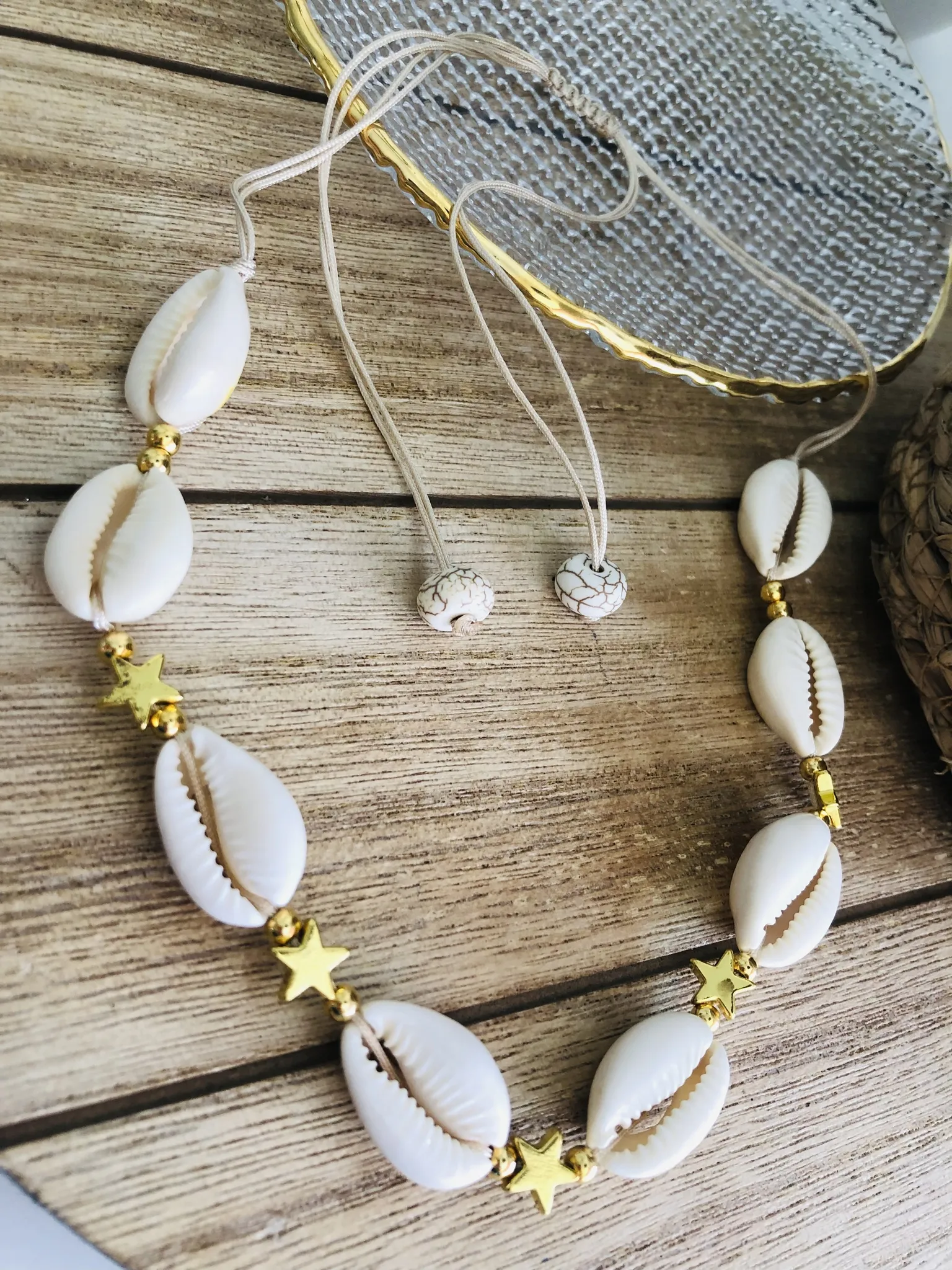 Chocker Conchas y Estrellas