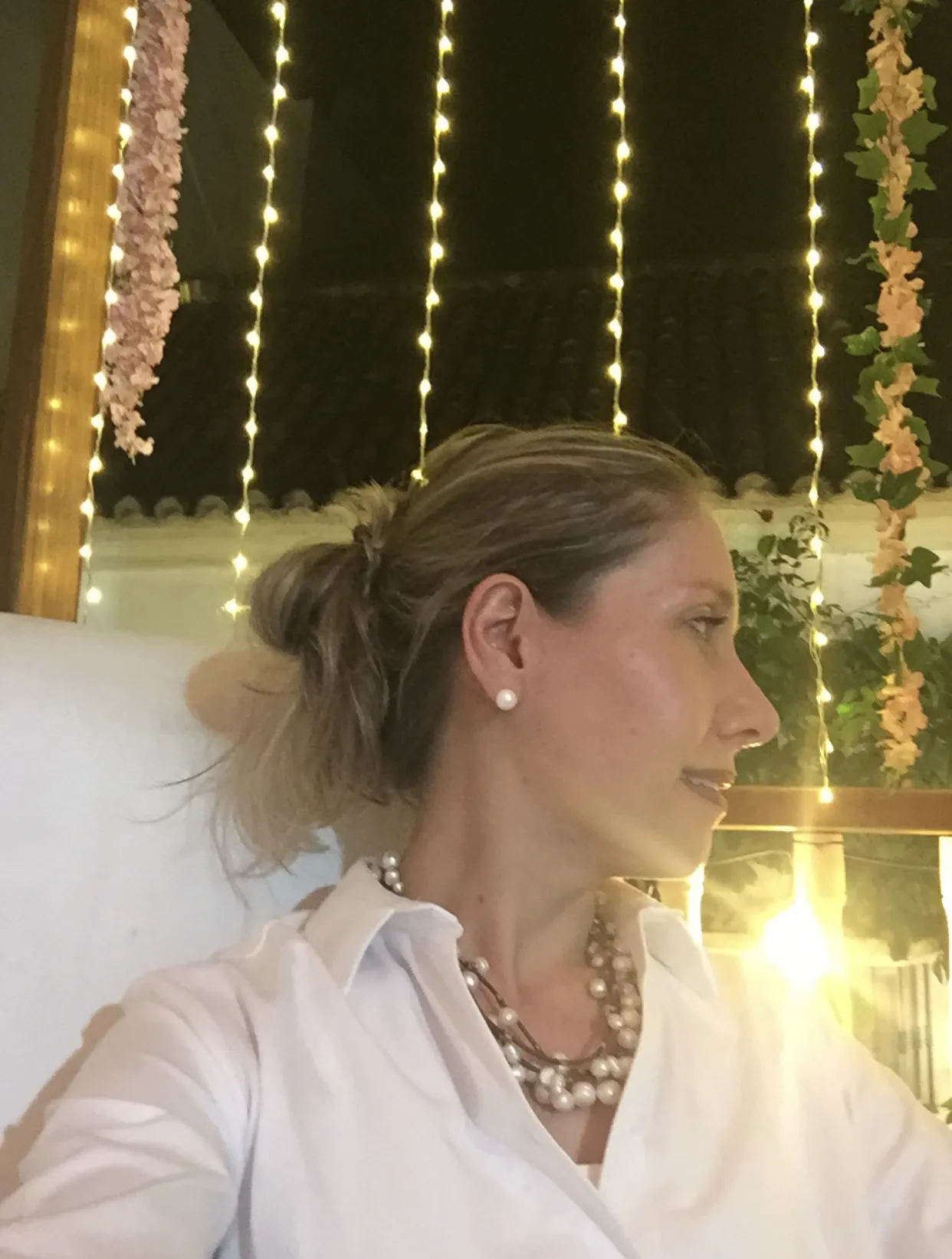 Collar Realeza Ramilletes de Perlas