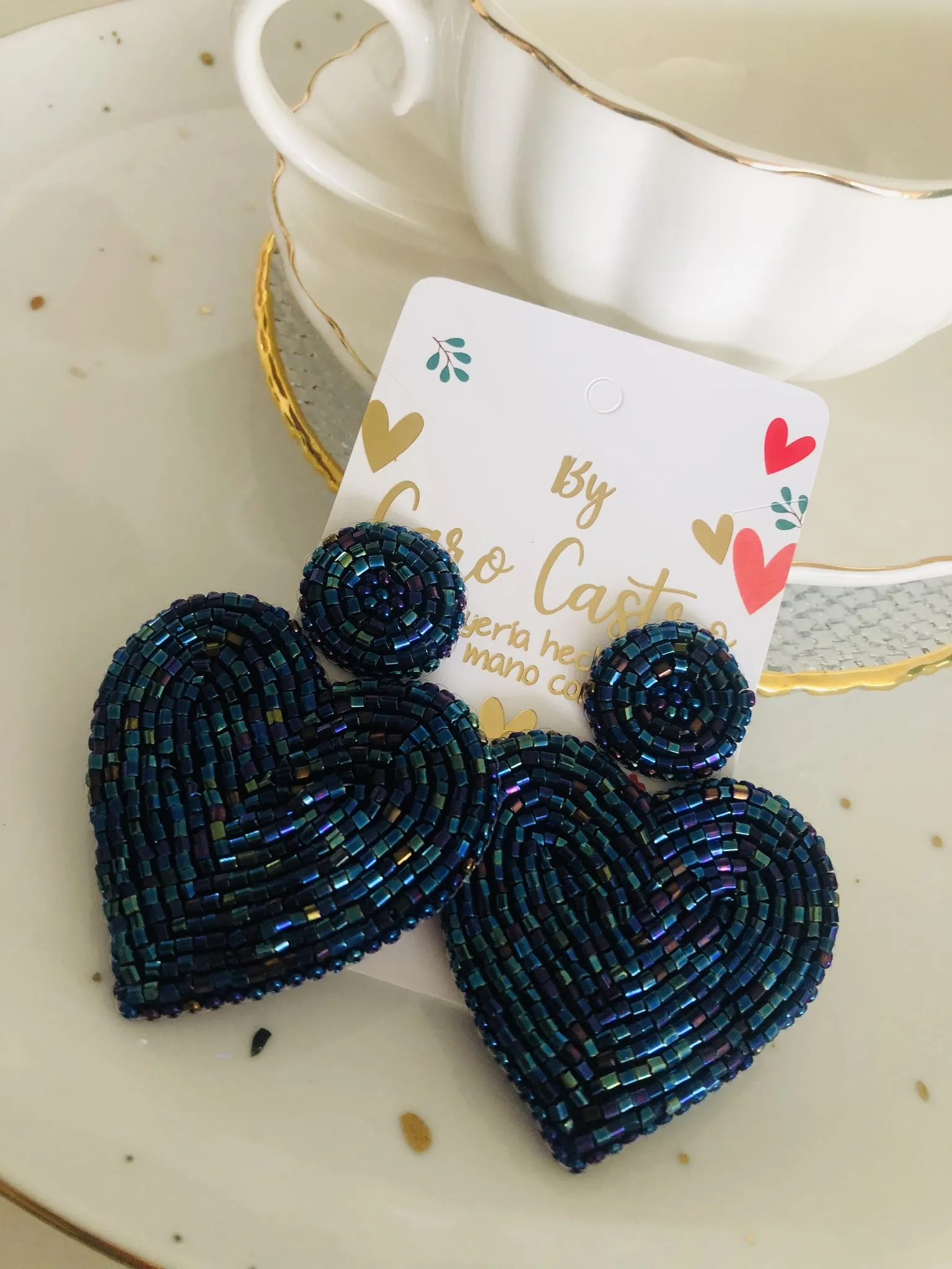  Aretes Corazon Boreal