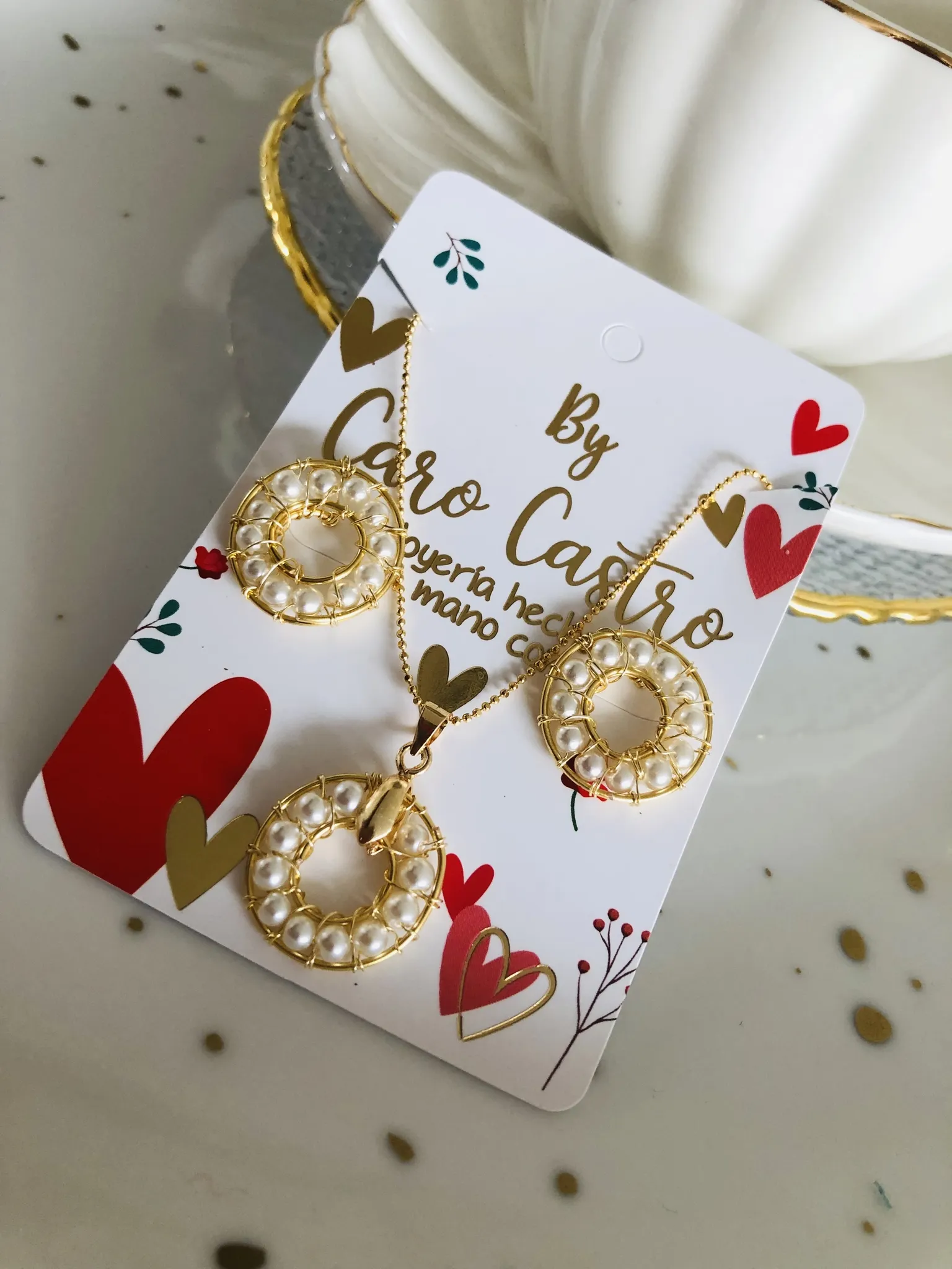 Juego Perlas en Forma de Dona