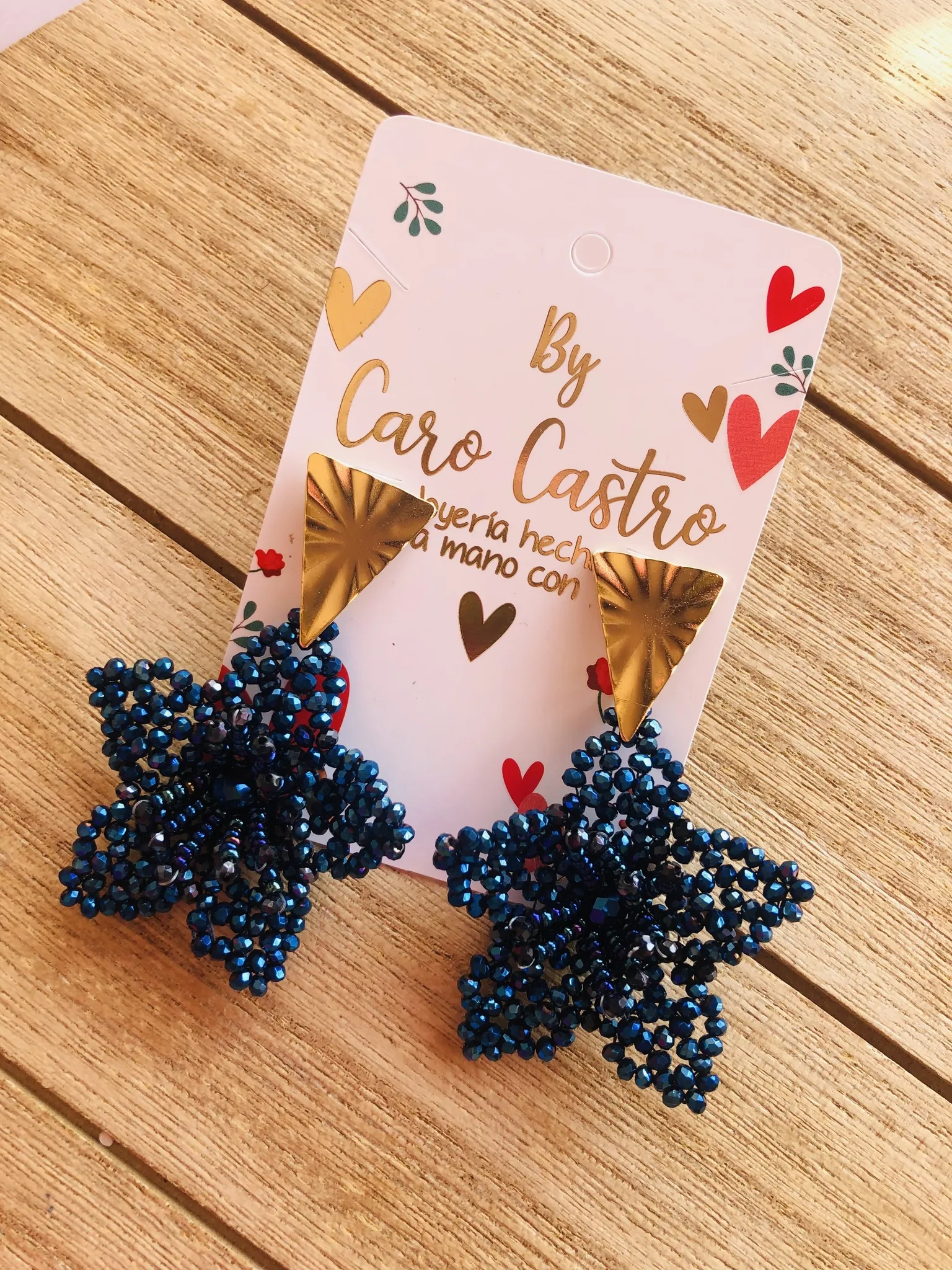 Aretes Flores Boreal