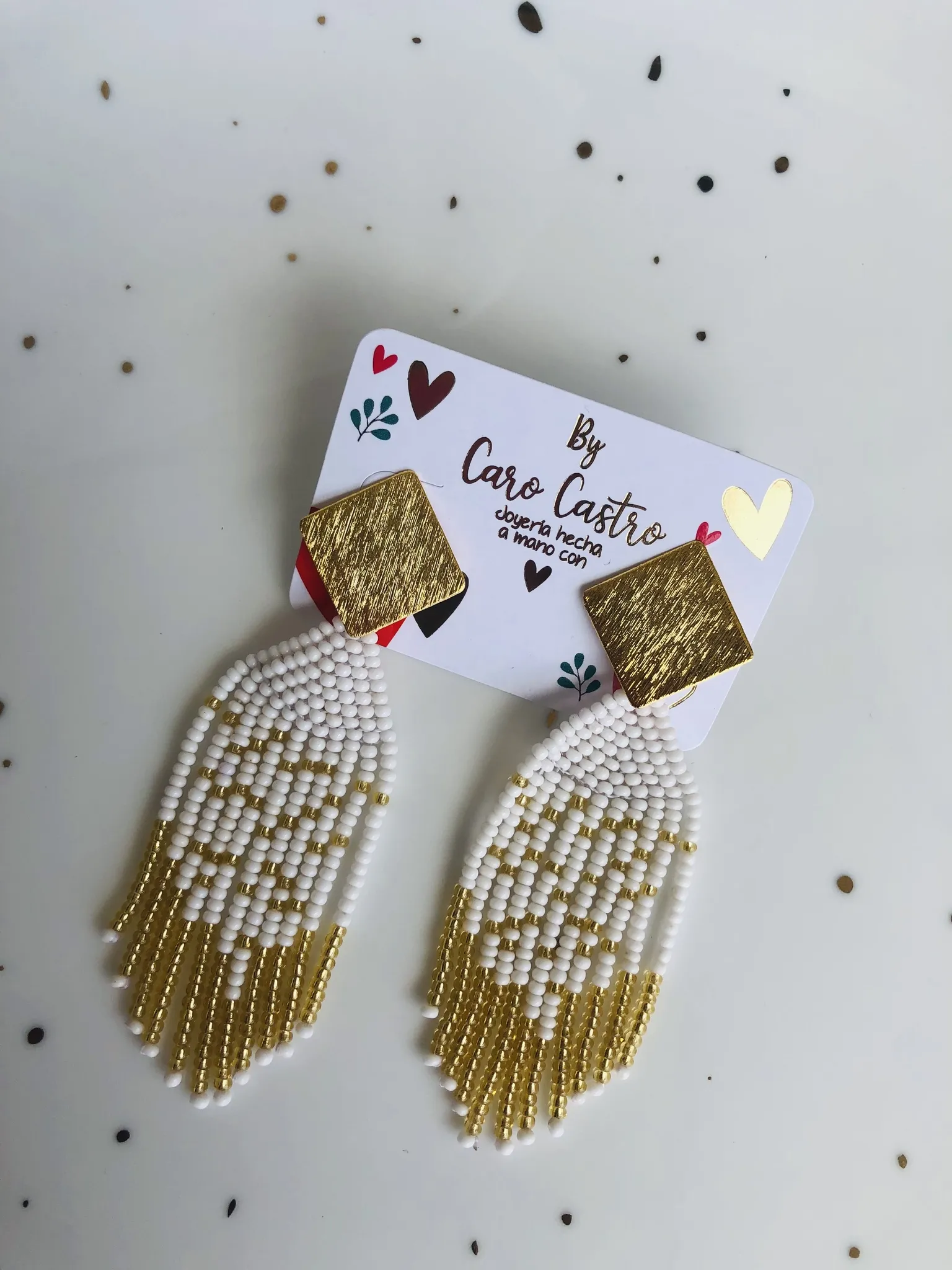 Bailarinas Doradas y Blancas