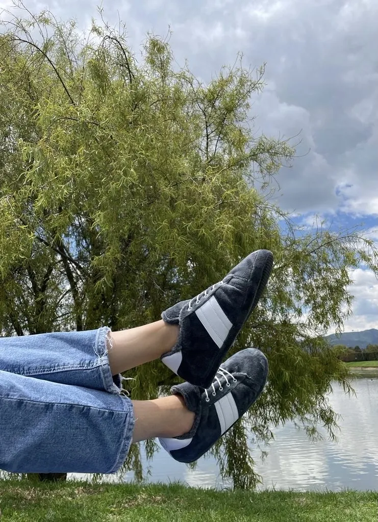 Babuchas Tennis Gris. 2