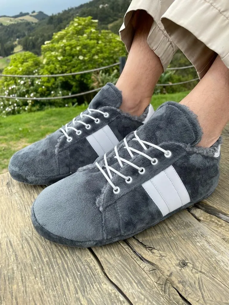 Babuchas Tennis Gris. 6