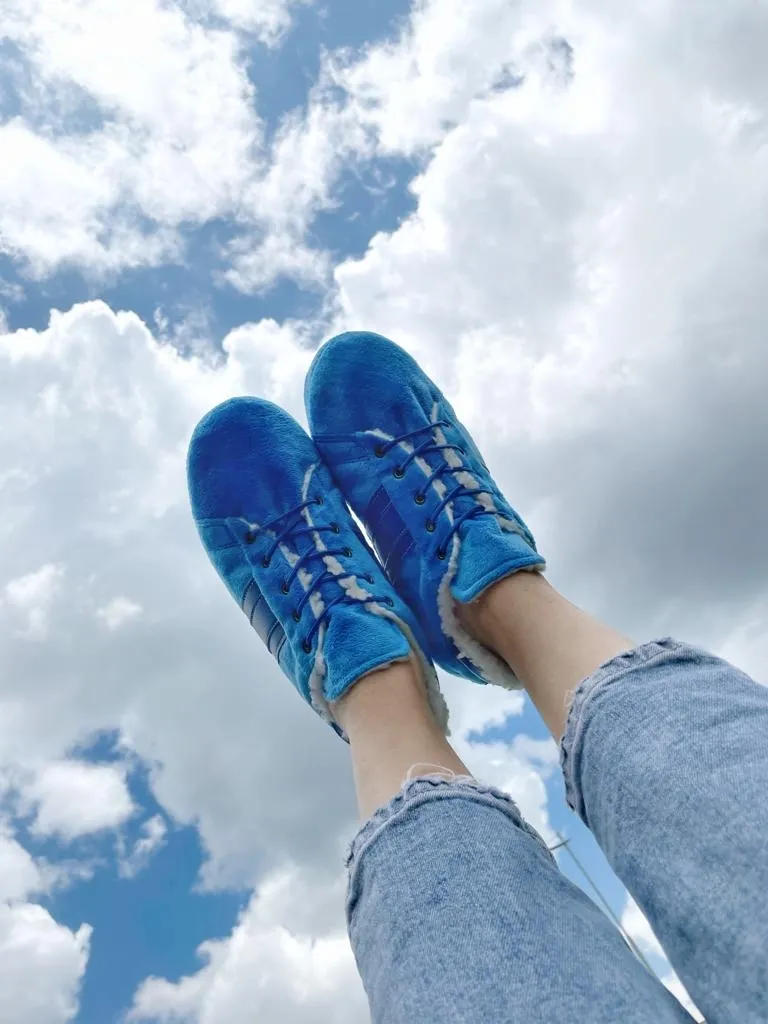 Babuchas Tennis Azul  4