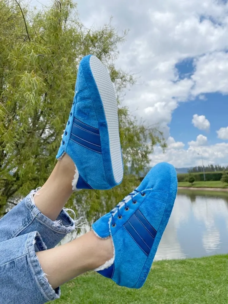 Babuchas Tennis Azul  5