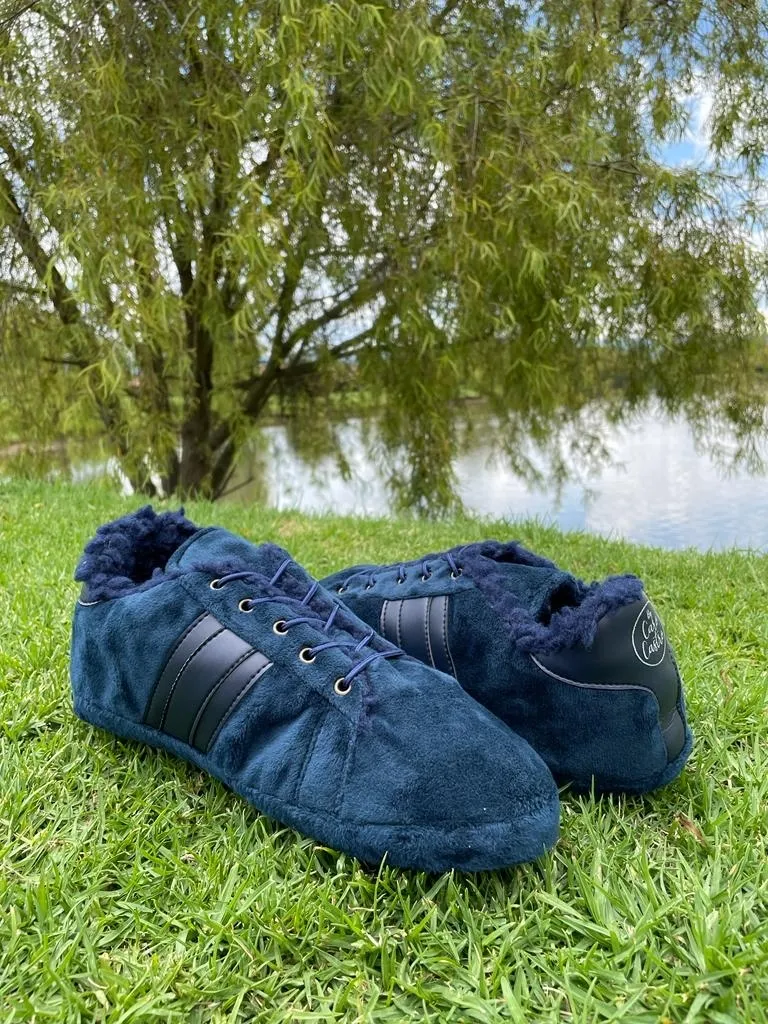 Babuchas Tennis Azul Oscuro 3