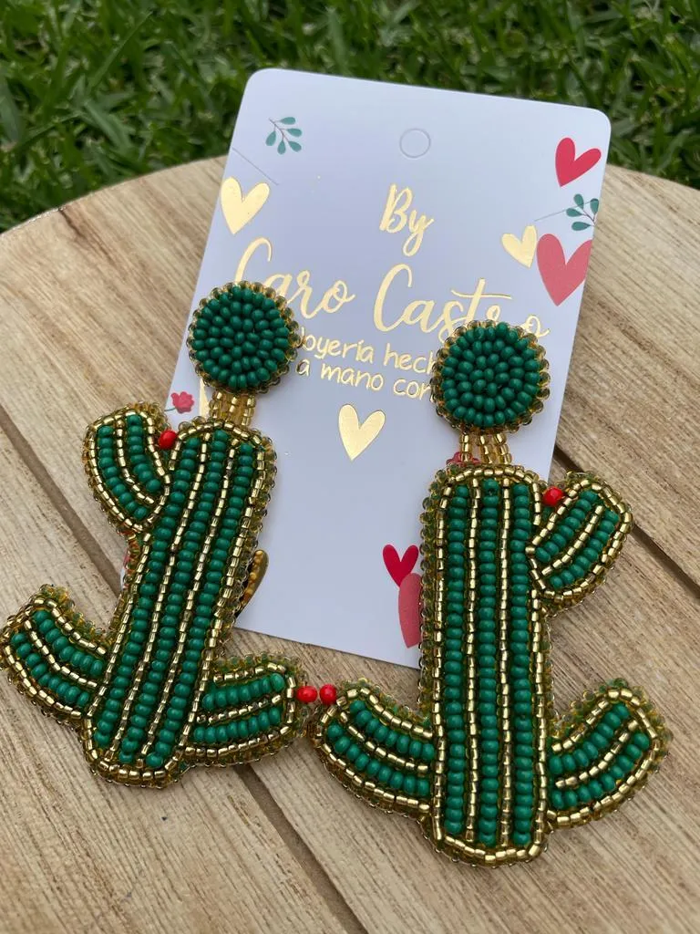 Aretes Cactus 