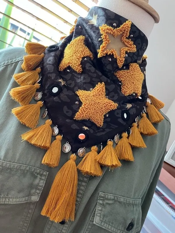 Pañoleta Texas Bordada 2