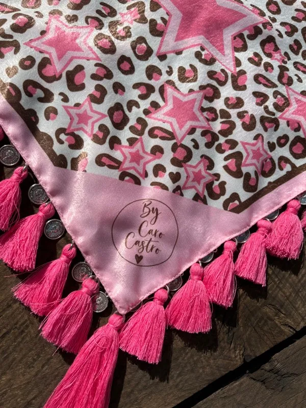 Pañoleta Lluvia de Estrellas Bordada 6