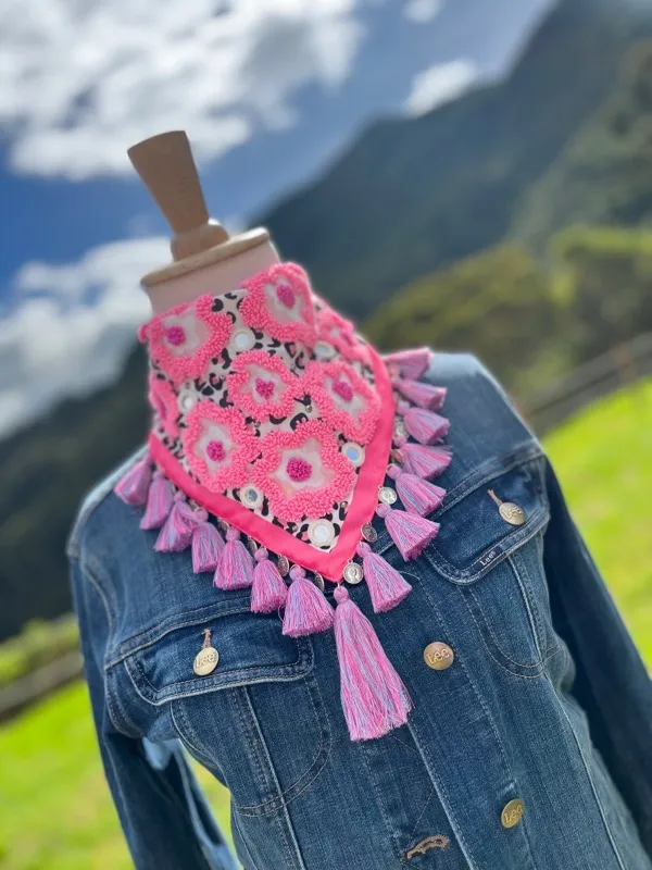 Pañoleta Barbie Bordada